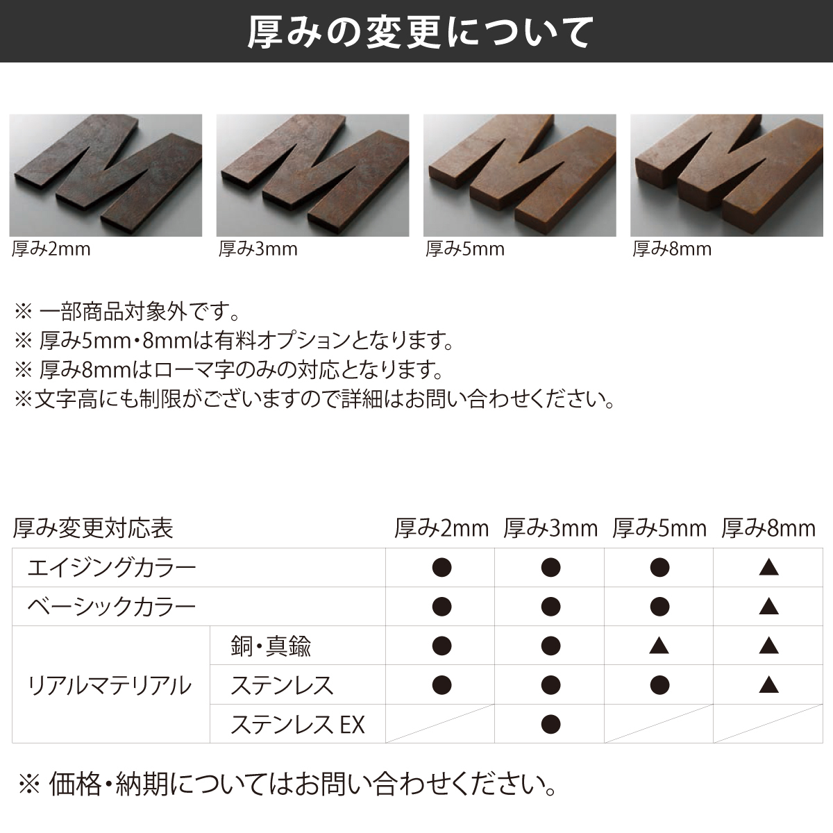 表札 切り文字 ステンレス 真鍮 戸建 モダン イエロゴ 丸三タカギ