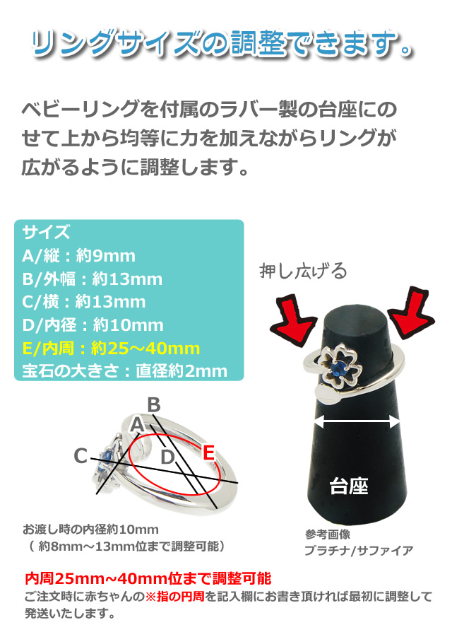 サイズ調整方法