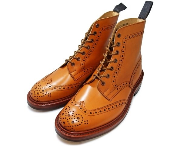 Tricker's（トリッカーズ） ウィングチップ m2508 カントリーブーツ