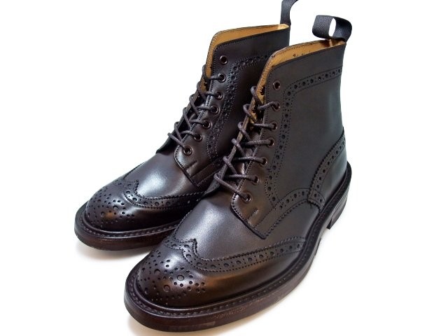 Tricker's（トリッカーズ） ウィングチップ m2508 カントリーブーツ