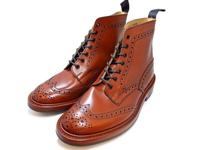 Tricker's トリッカーズ ウィングチップ m2508 カントリーブーツ