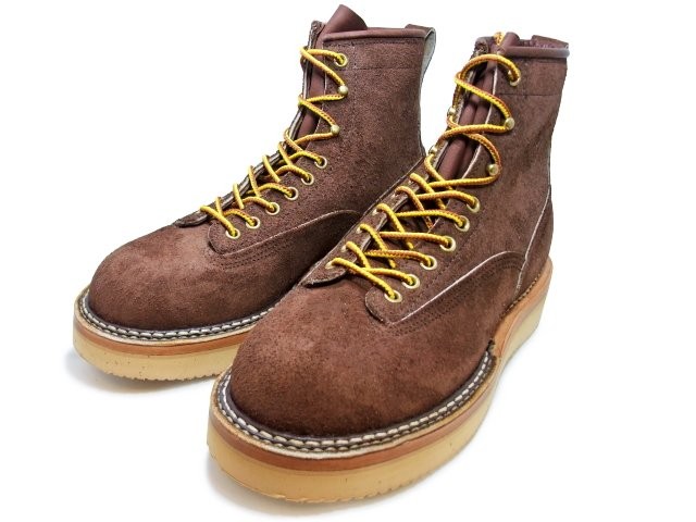 ホワイツ　6インチ　ノースウエスト　レーストゥトゥ　ラフアウト ホワイツ 6インチ ノースウェスト レースTOトゥ ROUGHOUT BLACK