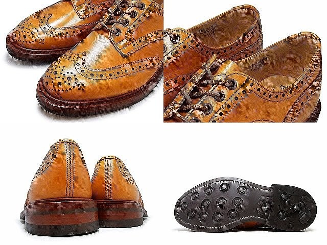 Tricker's（トリッカーズ） バートン ウィングチップ カントリーブーツ