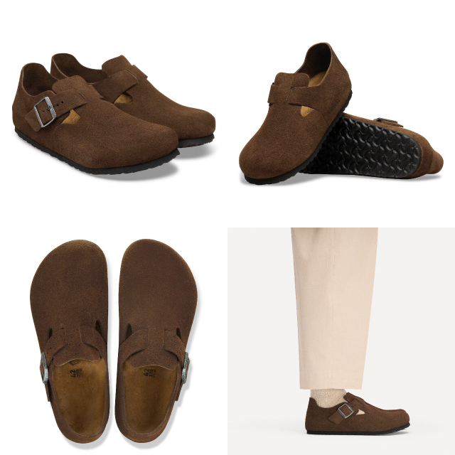BIRKENSTOCK（ビルケンシュトック） ロンドン ブラック ミンク ハバナ
