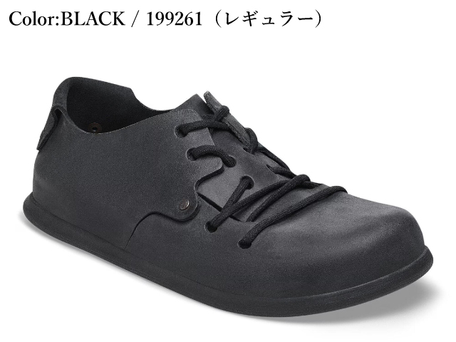 ビルケンシュトック モンタナ 38 黒 レザー 美品 BIRKENSTOCK BIRKENSTOCK（ビルケンシュトック） モンタナ メンズ ブラック トープ