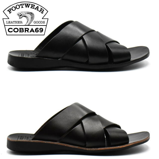 CANVAS ALL STAR メンズ サンダル 革 レザー COBRA69 クロスサンダル