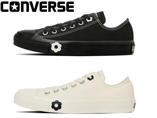 国内発★送料無料！Converse ALL STAR フラワートウ ＯＸ CANVAS ALL STAR コンバース オールスター フラワートウ OX