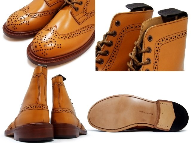 Tricker's（トリッカーズ） レディース ウィングチップ カントリー