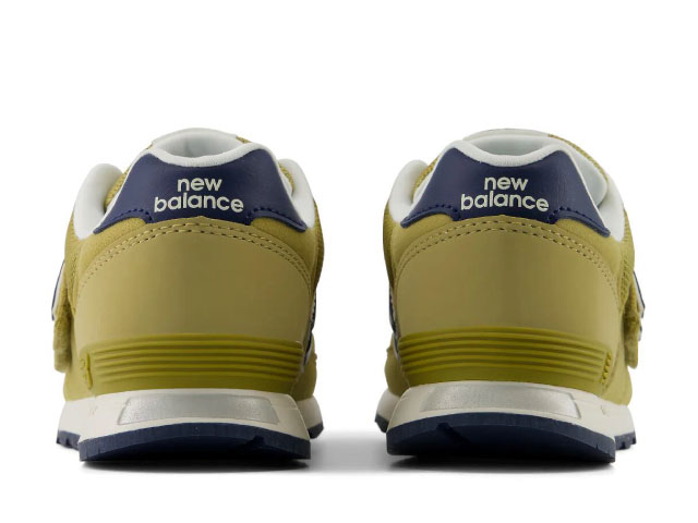 New Balance PO313 JF 20.0 黄色 カラシ W 幅広 New Balance（ニューバランス） キッズ スニーカー 313 new balance