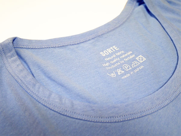 レディース Tシャツ カットソー 半袖 5分袖 ゆったり ボトルネック コットン 綿 日本製 SORTE ソルテ 40代 50代 60代 トップス カットソー Tシャツ 綿100% コットン 日本製 SORTE