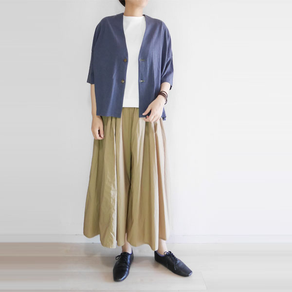 レディース フレアパンツ ワイドパンツ ゆったり キュロット
