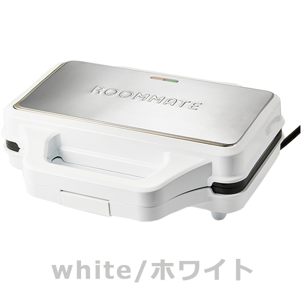 ホットサンドメーカー 電気 食パン 2枚焼き ホットサンド ダブル ハーフ トースター ホットプレート サンドイッチメーカー 耳まで焼ける 調理器具 |  | 01