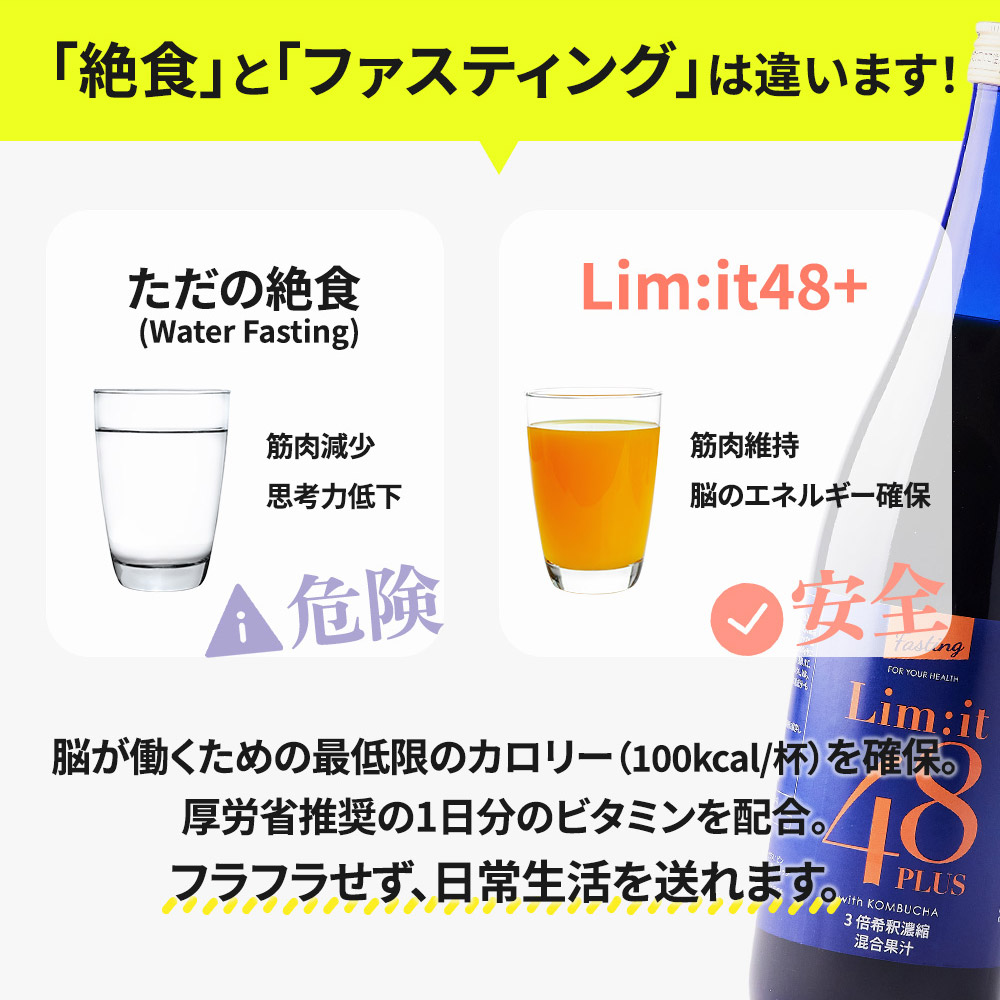 Lim：it 48（リムイット48） 断食 酵素ドリンク 美味しい