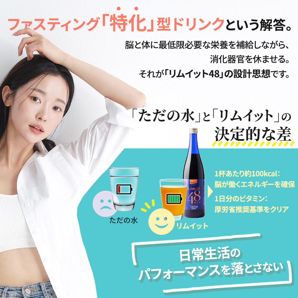Lim：it 48（リムイット48） 断食 酵素ドリンク 美味しい