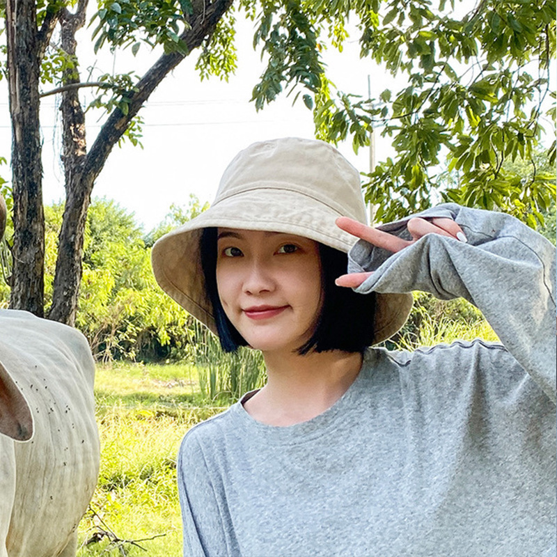 【今日だけ半額】帽子 レディース UV 紐付き 飛ばない サイズ調整可 紫外線 春 夏 折りたたみ つば広 自転車 おしゃれ ハット 遮光 旅行 アウトドア 運動会 | ブランド登録なし | 03