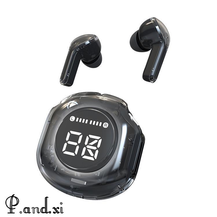 ワイヤレスイヤホン 内部可視化 Bluetooth5.3対応 ハンズフリー