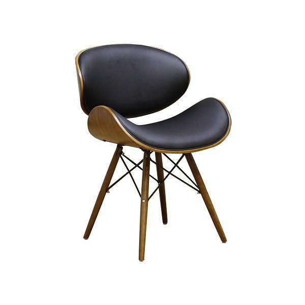 デザイン チェア スタイリッシュ ミッドセンチュリー 曲線 受付