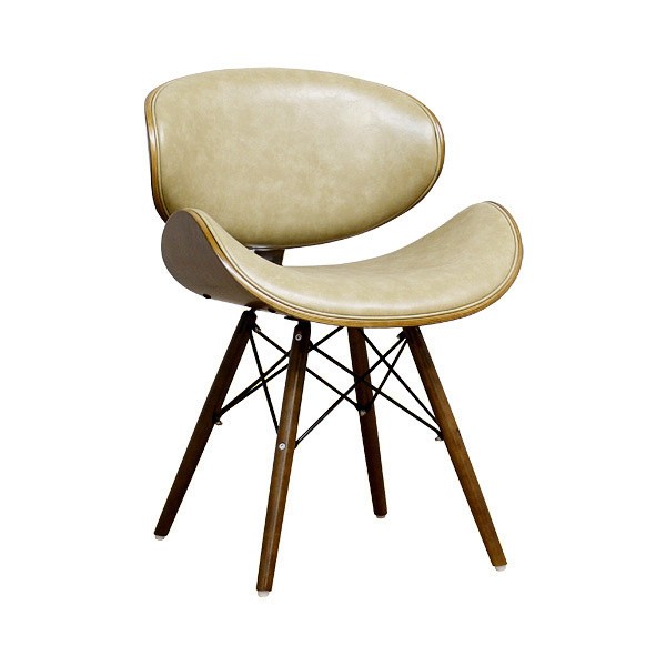 デザイン チェア スタイリッシュ ミッドセンチュリー 曲線 受付