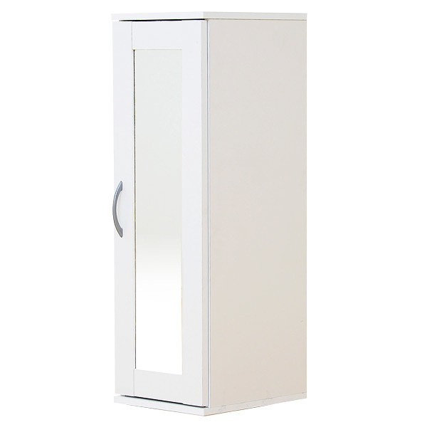 ミラー付き コンパクト シューズラック 下駄箱 スリム シューズ