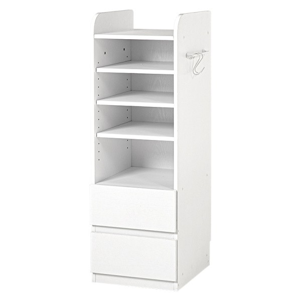 スリム ランドセルラック 幅35cm マルチ ラック キャスター付 引き出し