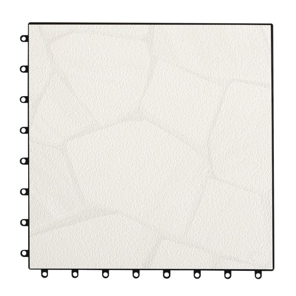 遮熱 ジョイントパネル 30x30cm 18枚入り 遮熱効果-28℃ タイル柄 ストーン柄 ガーデン テラス ベランダ 玄関 庭 軽量 耐水 耐久 DIY リノベ 模様替え 送料無料_1