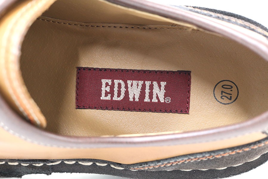 革靴 ビジネス スニーカー モカシンシューズ カジュアル レザー メンズ エドウィン EDWIN 本革 紳士 チロリアン EDM705 :EDM705:守足雑貨ヤフー店  - 通販 - Yahoo!ショッピング