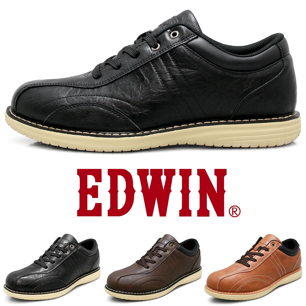 EDWIN（エドウィン） 靴 メンズ シューズ 防水 カジュアルシューズ