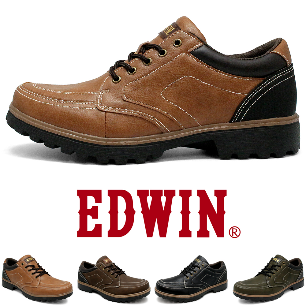 EDWIN（エドウィン） 靴 メンズ シューズ 防水 カジュアルシューズ