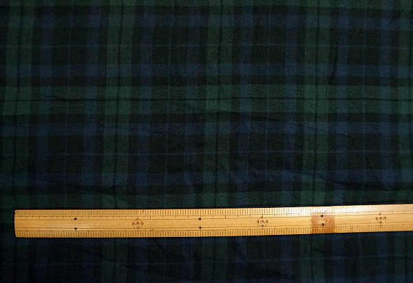 ブラックウォッチ ダブルガーゼ生地