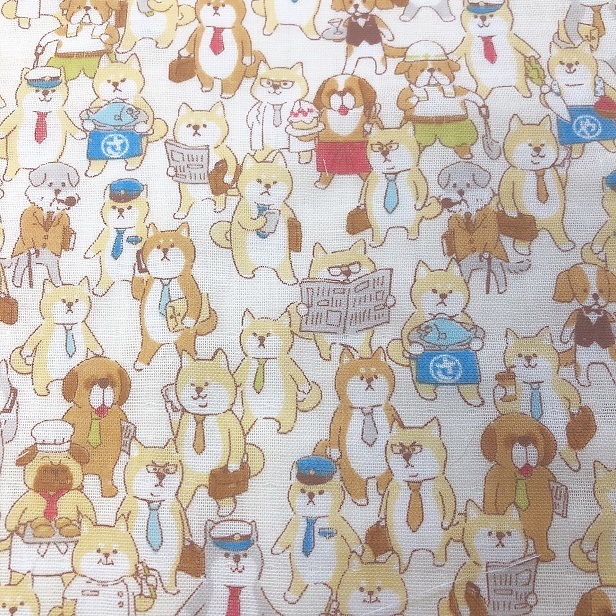 ダブルガーゼ 生地 花柄 小花柄 Wガーゼ 綿100% 布 手芸 生地 花 小花 はな 赤ちゃん スタイ マスク