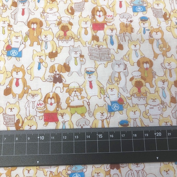 ダブルガーゼ 生地 花柄 小花柄 Wガーゼ 綿100% 布 手芸 生地 花 小花 はな 赤ちゃん スタイ マスク