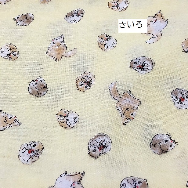 ダブルガーゼ 生地 花柄 小花柄 Wガーゼ 綿100% 布 手芸 生地 花 小花 はな 赤ちゃん スタイ マスク