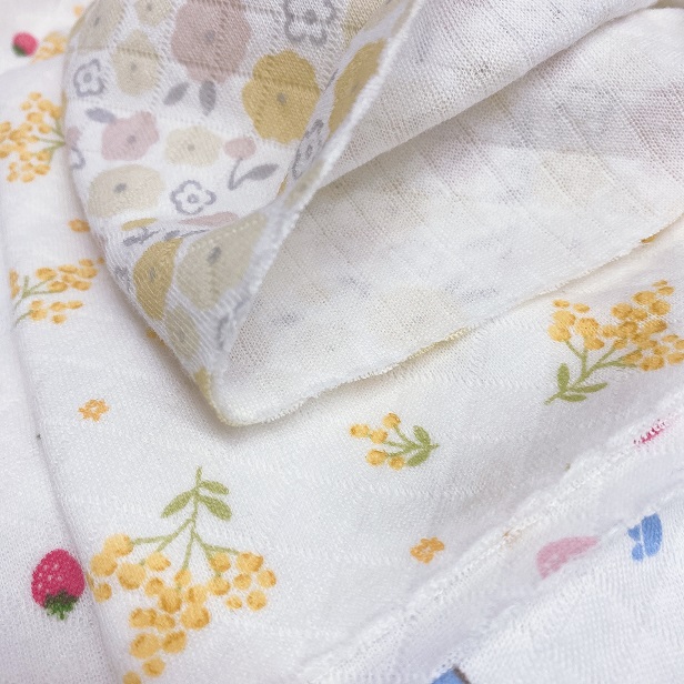 ベビー ニットキルト生地