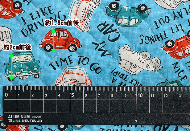 キルト 生地 ミニミニ恐竜