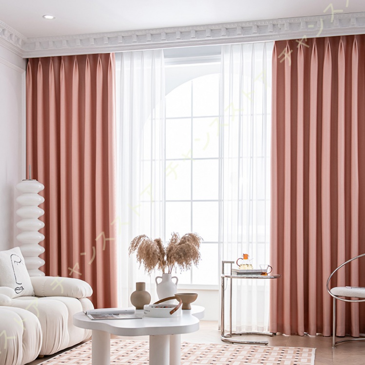 3枚窓用カーテン(＝幅270cm程度）　遮光2枚、レース2枚　合計4枚 3枚窓用カーテン(＝幅270cm程度） 遮光2枚、レース2枚 合計4枚