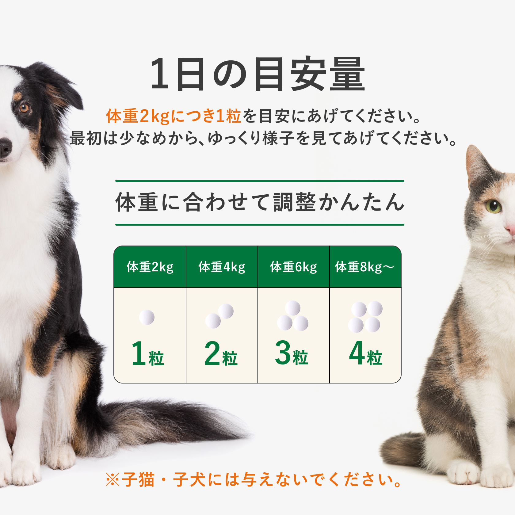 生命のチカラ「5-ALA」配合】犬 猫 5ALA サプリ 120粒 乳酸菌 日本製