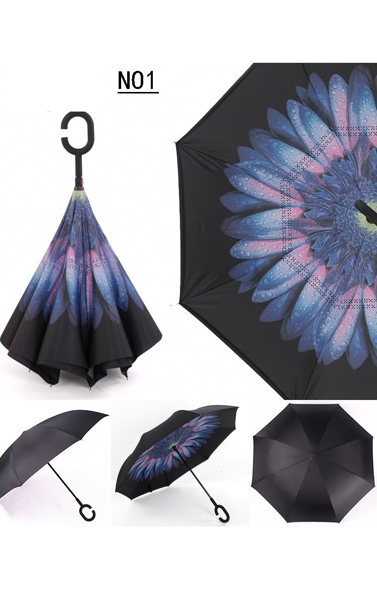 Qoo10] 傘 逆さ傘 晴雨兼用 UVカット 遮光