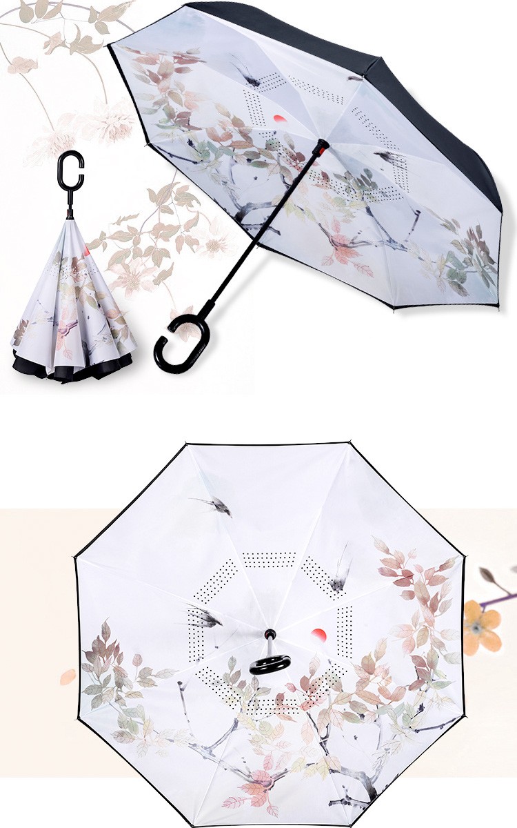 傘 逆さ傘 晴雨兼用 UVカット 遮光 自立 おしゃれ かわいい レディース