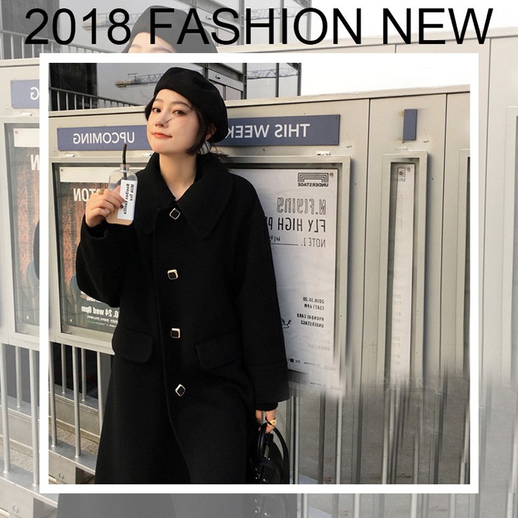 ラシャコート チェスターコート レデイース 秋冬 40代 オシャレ 韓国風 きれいめ ロング丈コート 長袖 膝下 無地 aラインコート黒チェスターコート 上品 新作