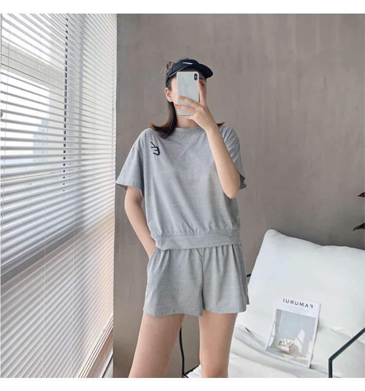パジャマ レディース 春夏パジャマ 半袖トップス ショットパンツ パジャマセットアップ 綿 部屋着 可愛いルームウェア カジュアル2点セット ゆったり 外出できる Y2652 Fairyhouse 通販 Yahoo ショッピング