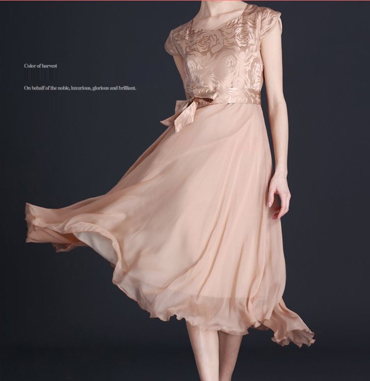 ワンピースドレス レディース 40代 キレイめ 膝丈ワンピース 春夏 半袖ワンピース白 シルク風 フレアスカート オシャレ結婚式ドレス パーティー 大人可愛い50代 Y79 Fairyhouse 通販 Yahoo ショッピング