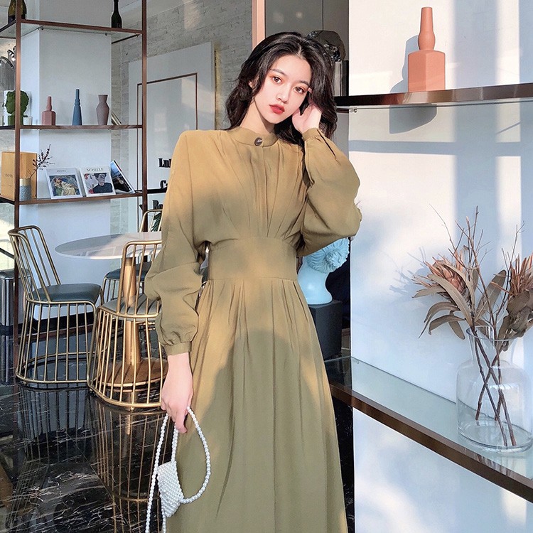 シャツワンピース レディース 40代 キレイめ マキシワンピース 秋冬 長袖ワンピース 黒 無地 フレアスカート オシャレ着痩せ 大人 上品 30代 50代 Y2295 Fairyhouse 通販 Yahoo ショッピング