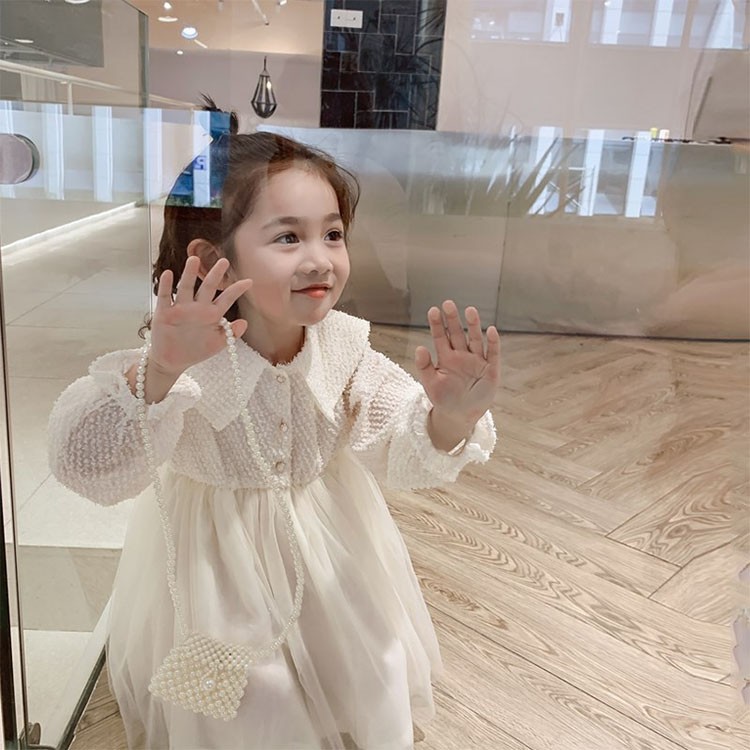 韓国子とも服 子ともワンピース 子とも服 キッズワンピース 春夏 長袖 可愛い キッズカジュアル 卒園式 卒業式 入学式 七五三 ピアノ発表会