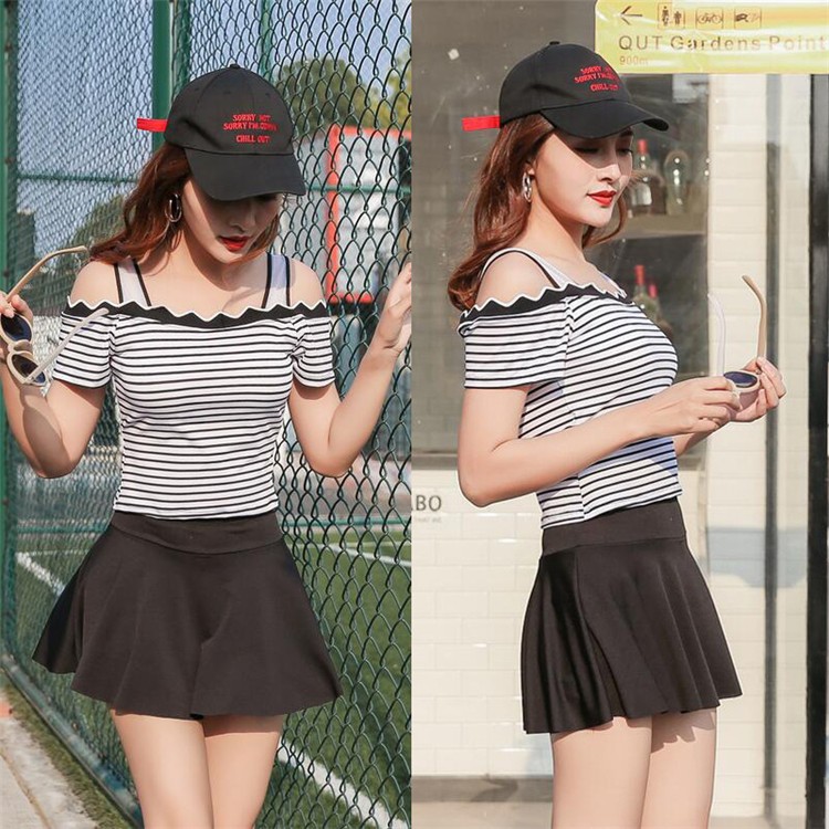 水着 レディース 上下セット水着 レディースビキニ 韓国風 40代 30代 半袖 オシャレ 日焼け対策 ラッシュガード フィットネス Y Fairyhouse 通販 Yahoo ショッピング