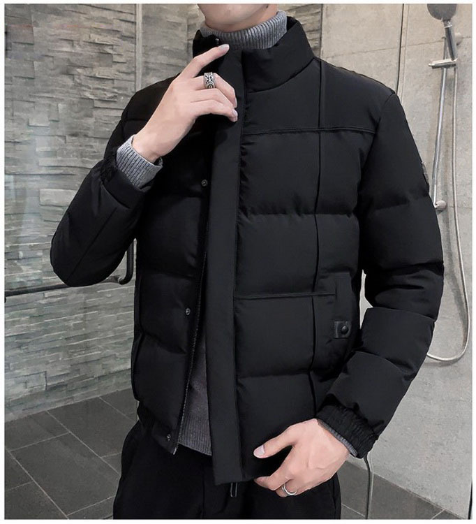 中綿ダウンジャケット メンズ 中綿コート 冬服 40代 防寒服 アウトドア アウター ショット 防風