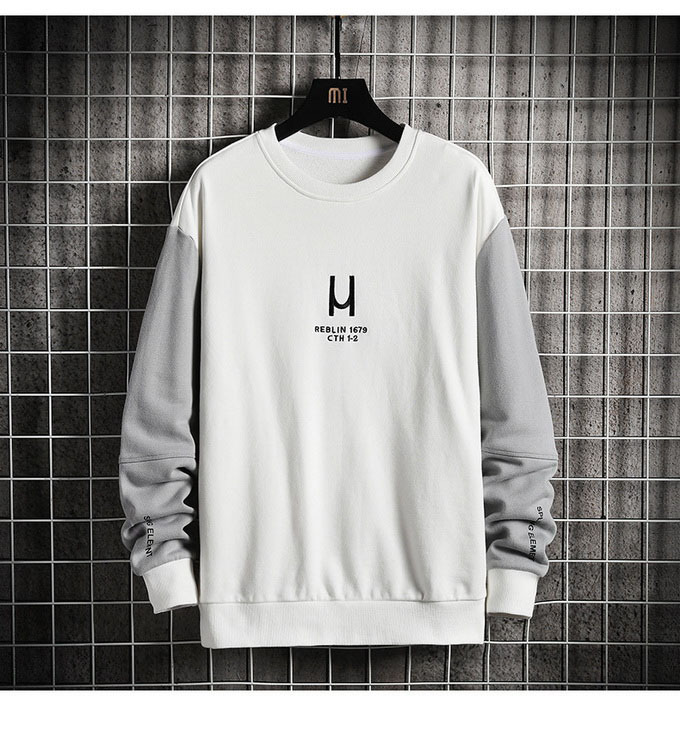 スウェットトレーナー メンズ 春服 長袖tシャツ クルーネック 配色プルオーバートレーナー 韓国ファッション メンズトレーナー 人気 カジュアルトップス Y Fairyhouse 通販 Yahoo ショッピング