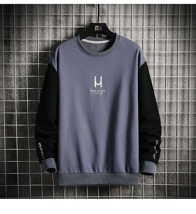 スウェットトレーナー メンズ 春服 長袖tシャツ クルーネック 配色プルオーバートレーナー 韓国ファッション メンズトレーナー 人気 カジュアルトップス Y Fairyhouse 通販 Yahoo ショッピング