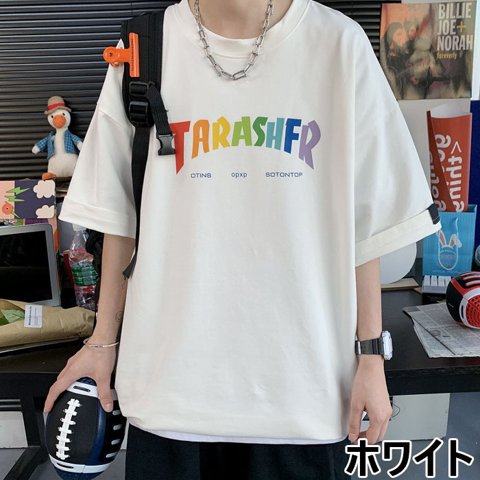 Tシャツ メンズ レディース 半袖tシャツ カットソー 英文字プリントtシャツ ロゴt おしゃれ 夏服 オシャレ カジュアル 通学 通勤 カッコイイ ゆったりトップス Y Fairyhouse 通販 Yahoo ショッピング