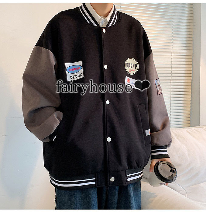 スタジャン メンズ ジャケット ブルゾン 野球服 ジャンパー 配色 アウター 薄手 春秋 春服 スポーツ メンズ ファッション カッコイイ カジュアルライトアウター :210409B50280084:Moulin直販 ヤフーショップ 通販 | ブルゾン メンズ カッコイイ スタジャン ジャンパー ...