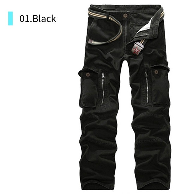 黒 ワークパンツ・カーゴパンツ サイズ38 ccp-0003-k05.jpg